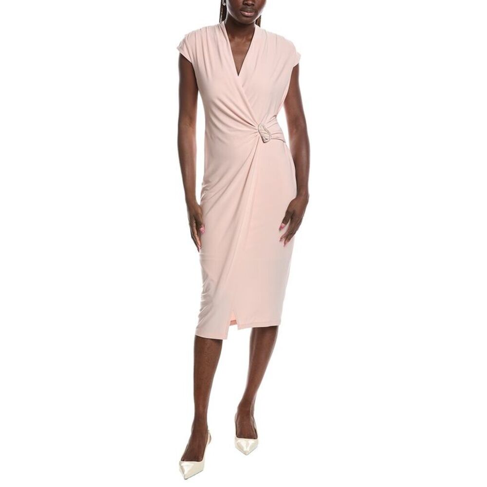 Joseph Ribkoff Womens Midi Dress, Pink